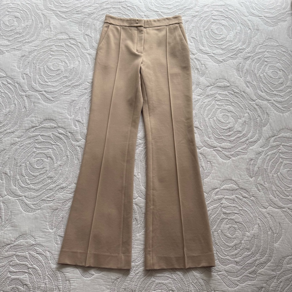 Tailored High-Rise Wide-Leg Pants in Camel/Tailored Beautiful luxury slacks!! - Picture 2 of 16